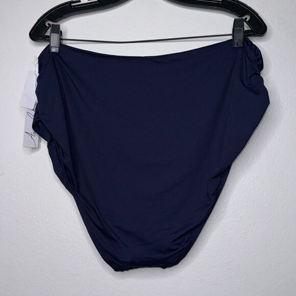 Anne Cole Women's Side Shirred High Waist
Bikini Bottom Size 22W - Picture 4 of 10